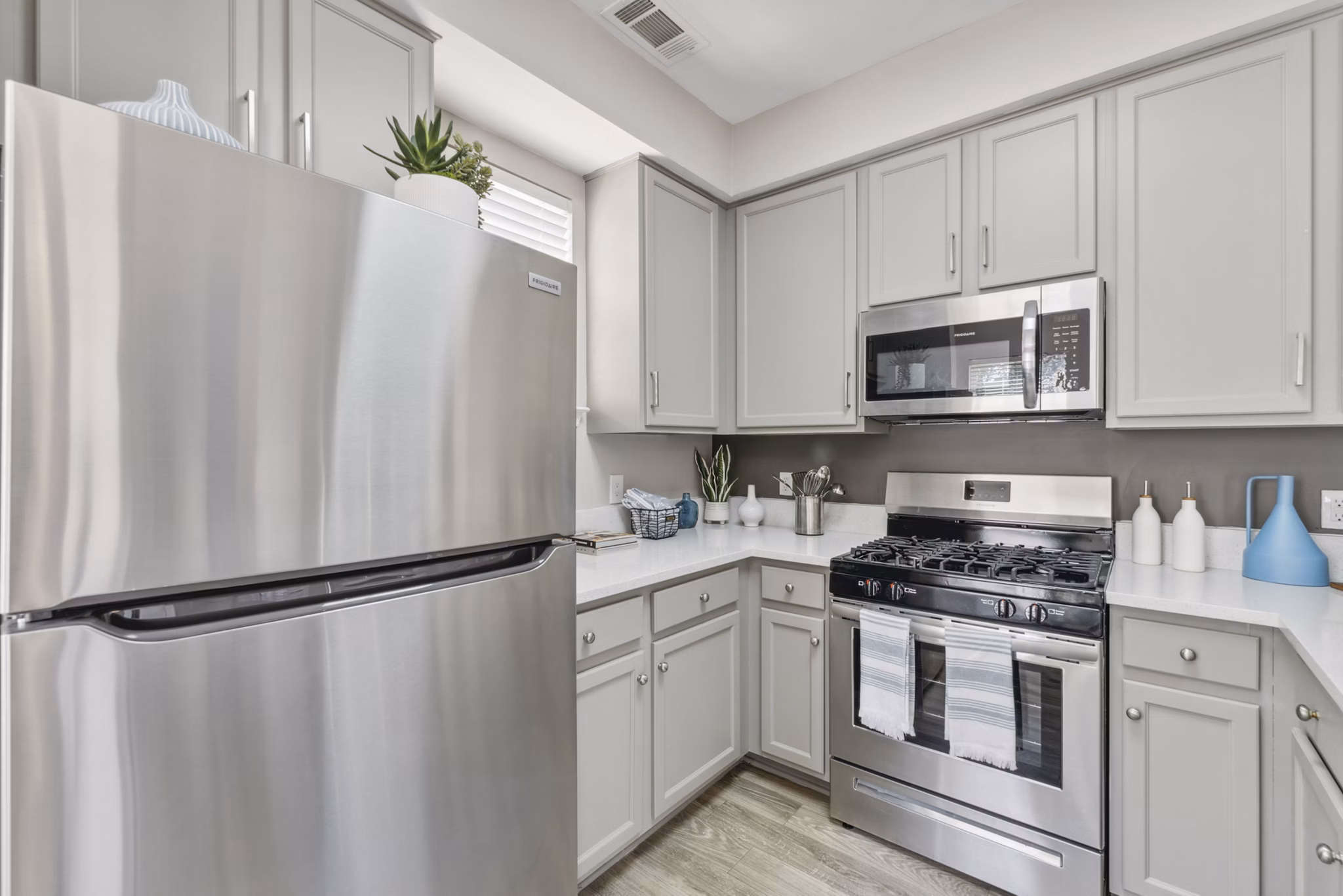 Kitchen at Riverside Station Apartments