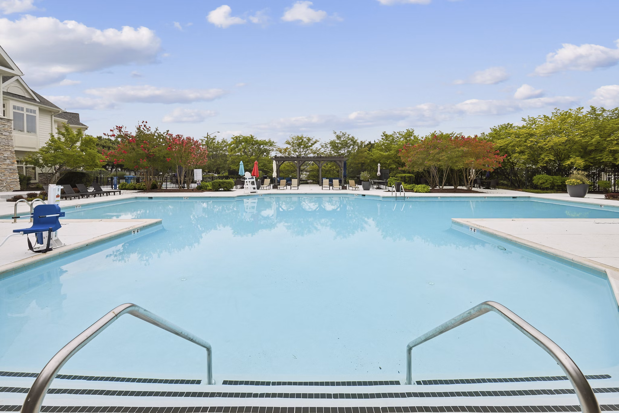 Pool at Riverside Station Apartments