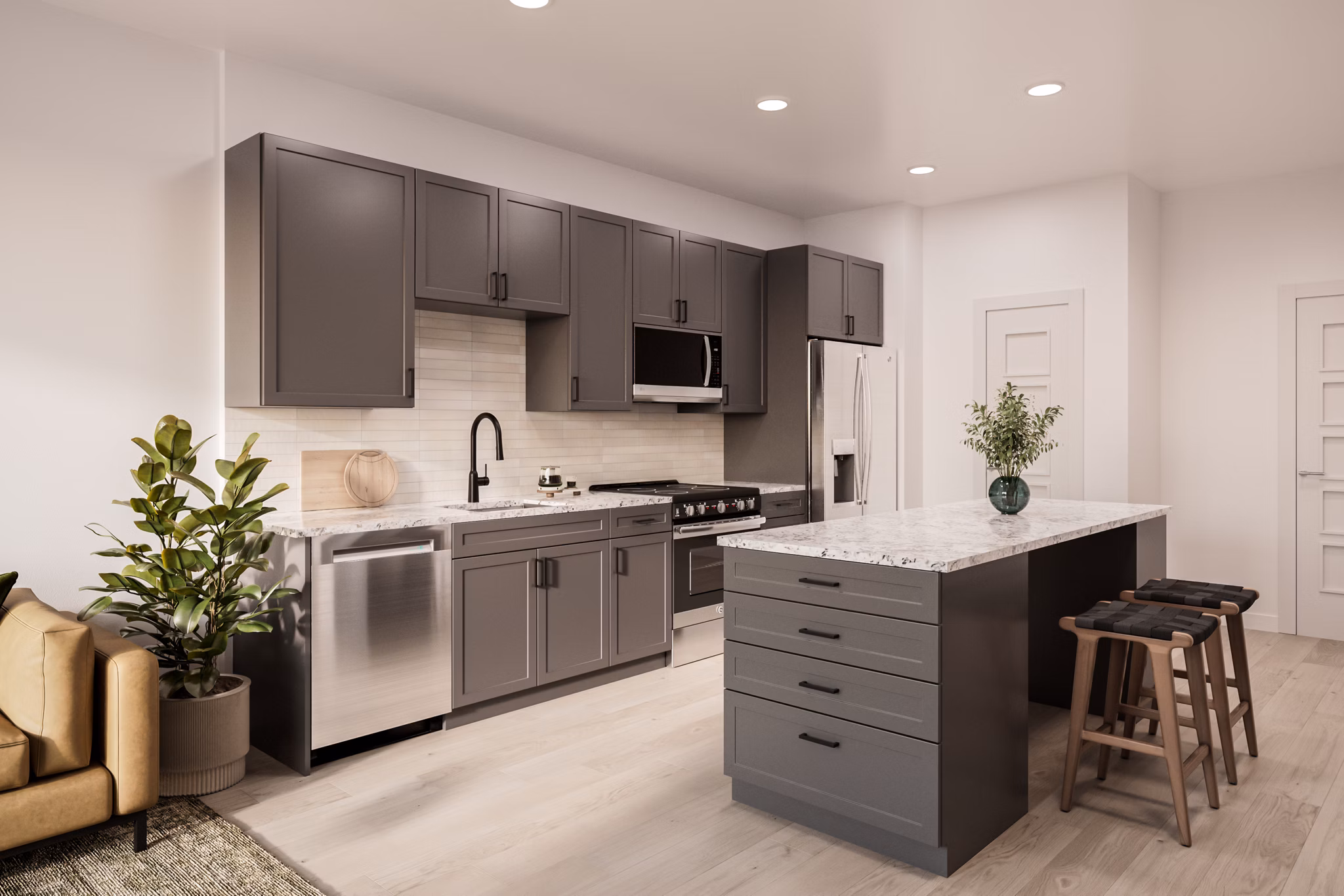 Rendering for Alta River Park Apartments