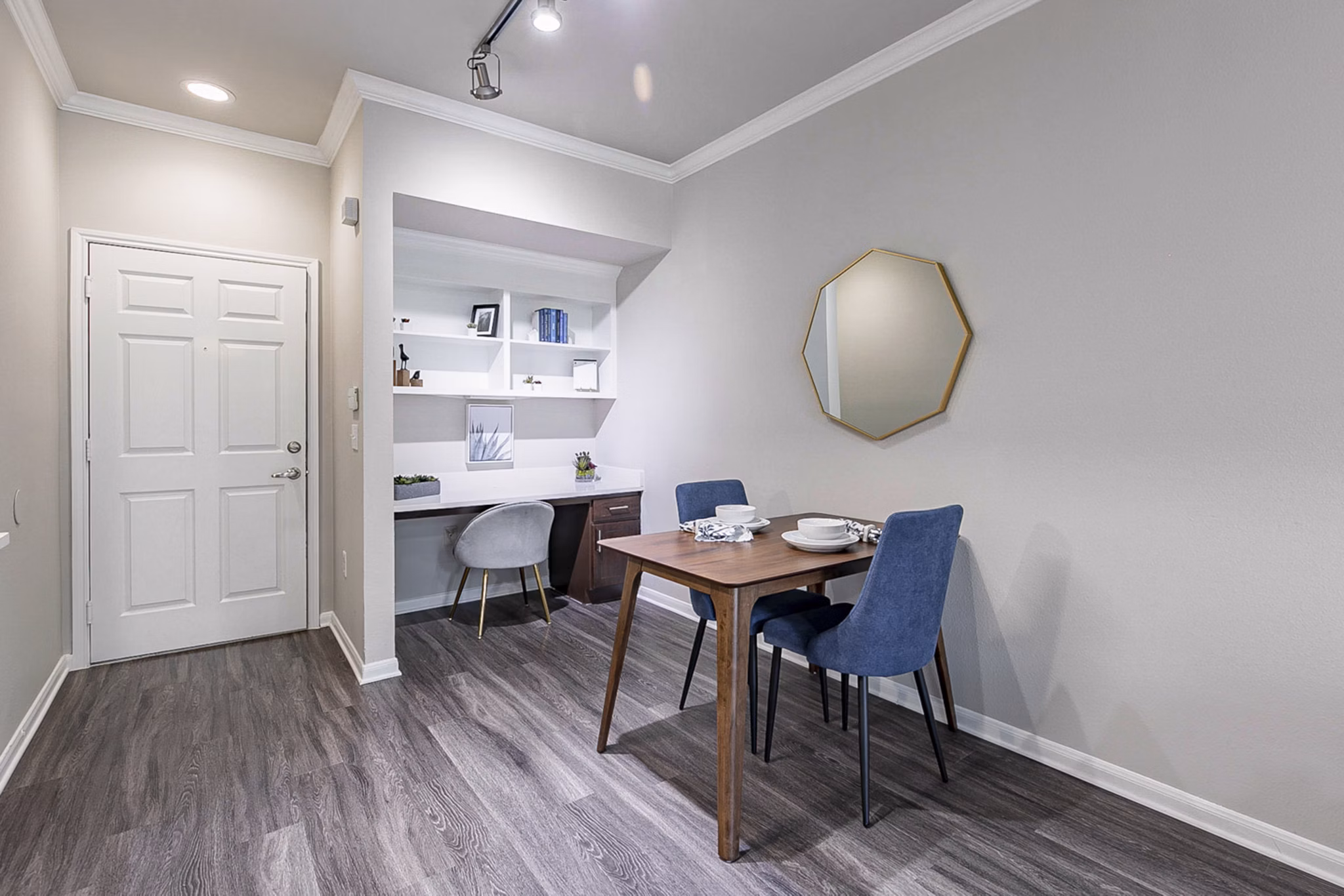 Dining Room at Everleigh Katy Apartments