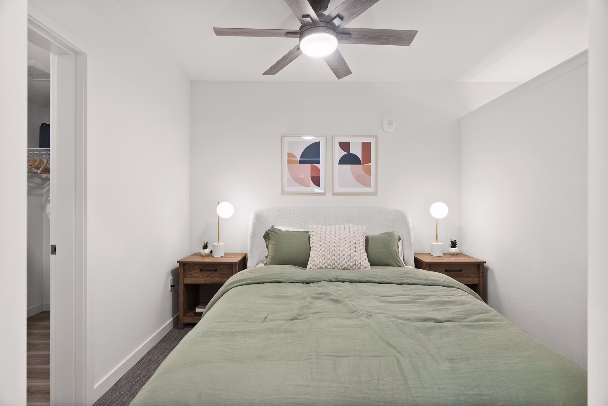 Bedroom at Baldwyn Apartments
