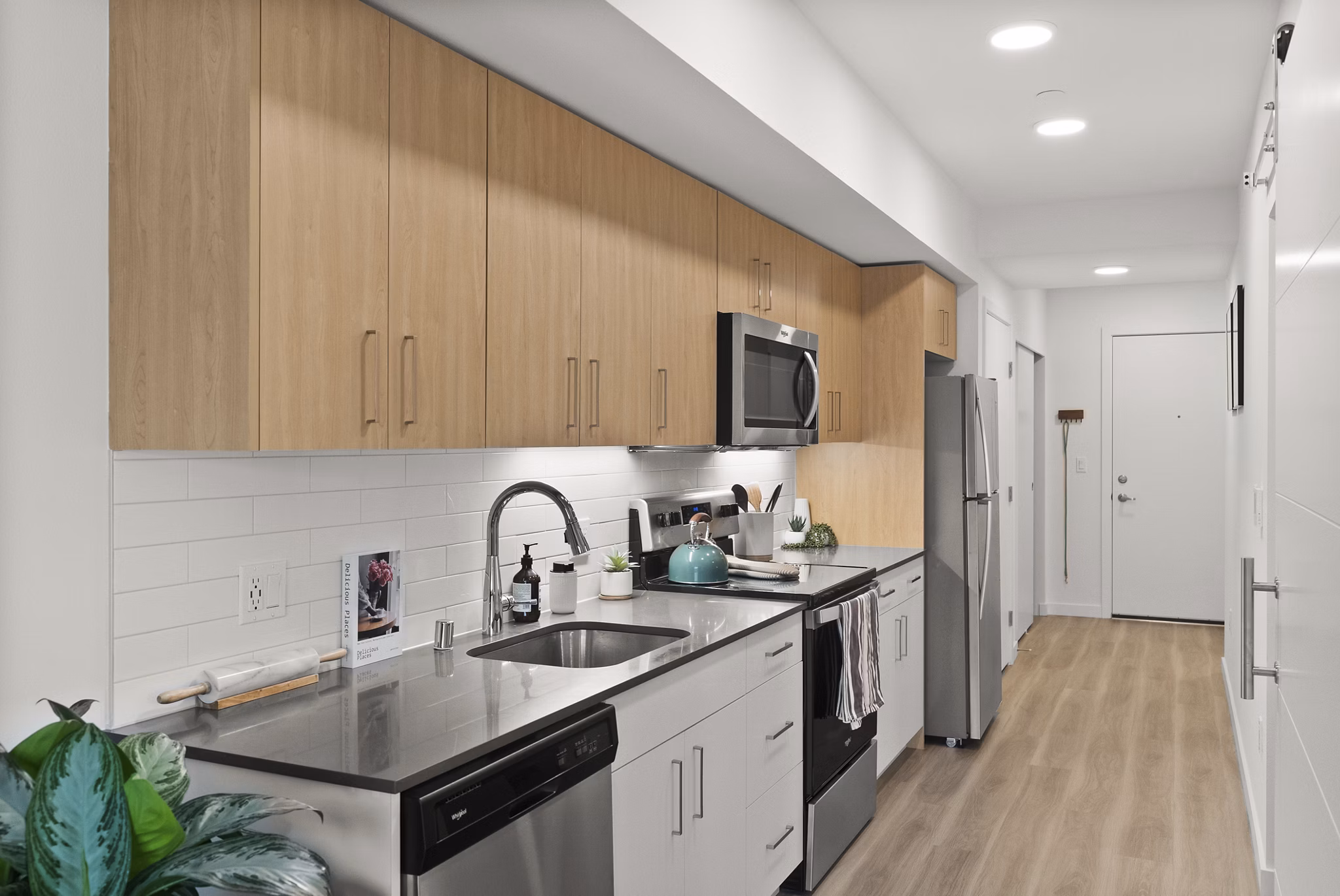 Kitchen at Baldwyn Apartments