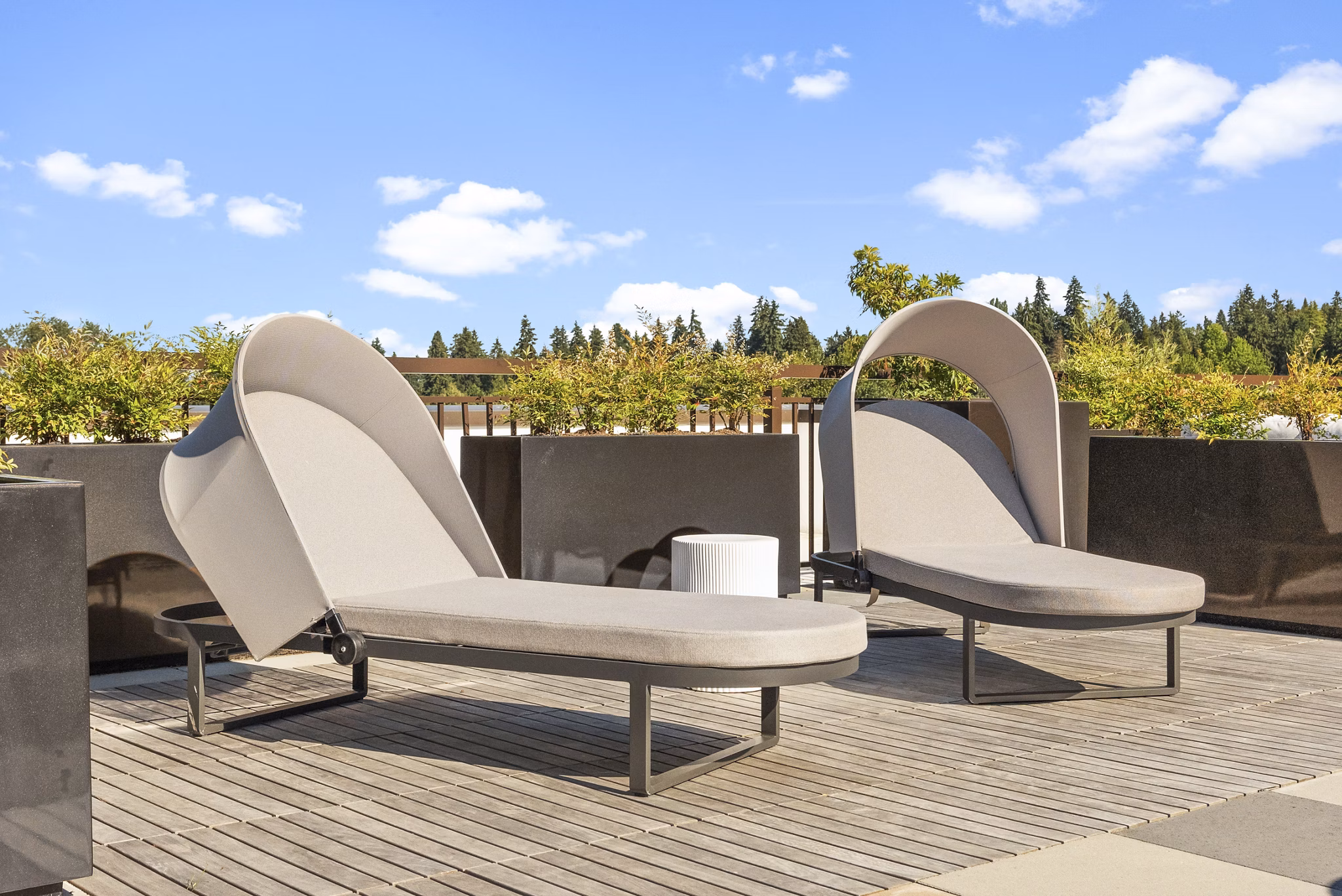 Patio at Baldwyn Apartments