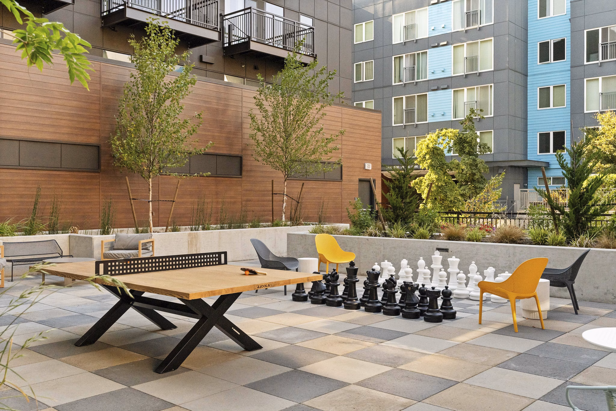Recreational Area at Baldwyn Apartments