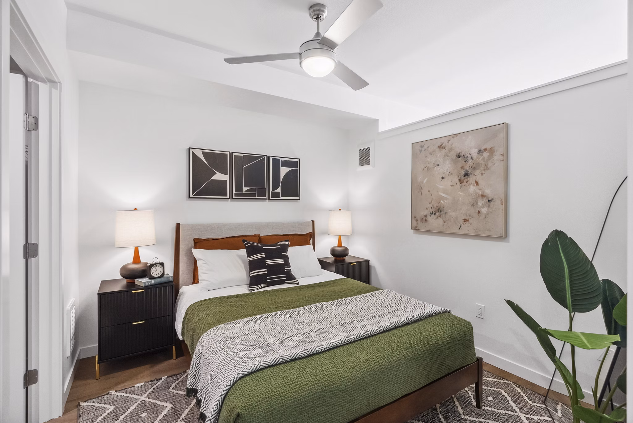 Bedroom at Cru at Willows Apartments