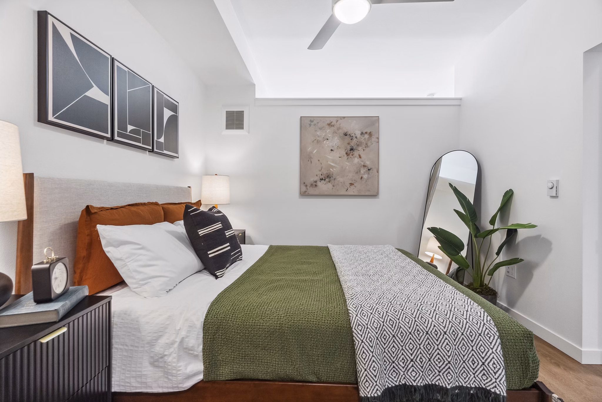 Bedroom at Cru at Willows Apartments