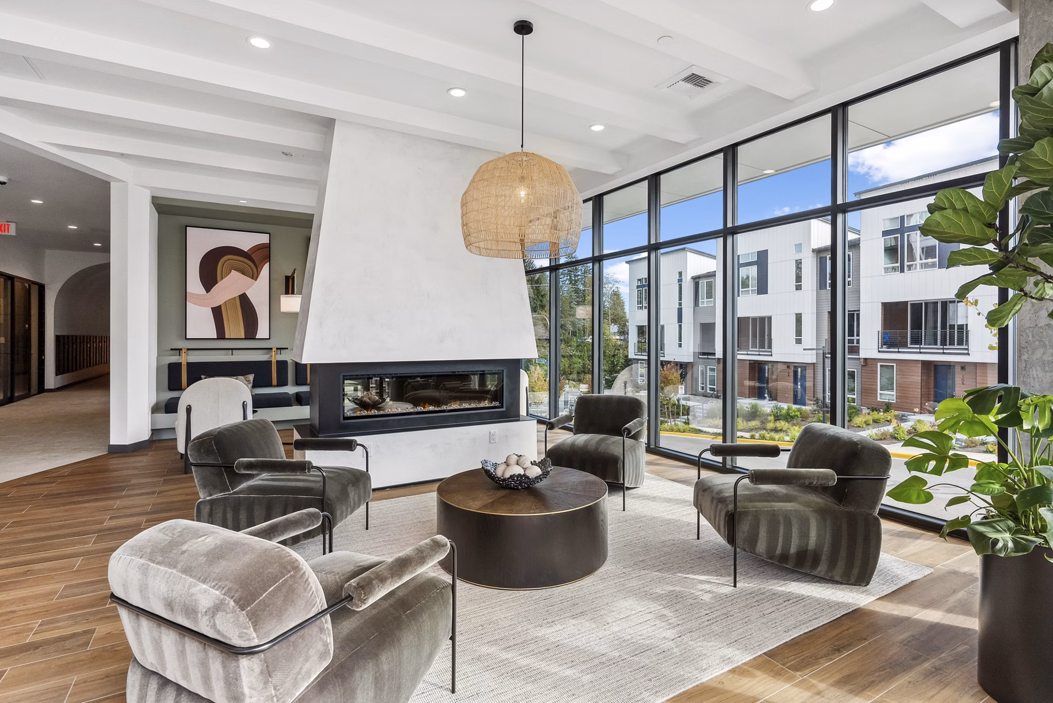 Clubhouse/Lobby at Cru at Willows Apartments