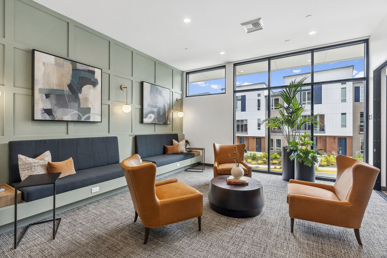 Lobby at Cru At Willows (3 of 4)