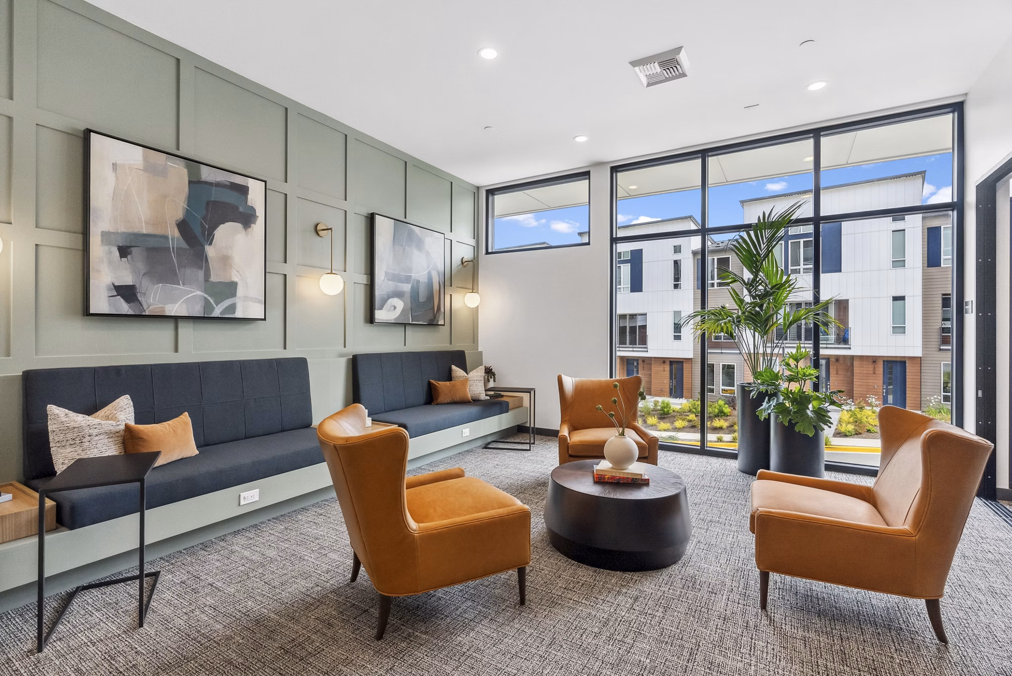 Clubhouse/Lobby at Cru at Willows Apartments