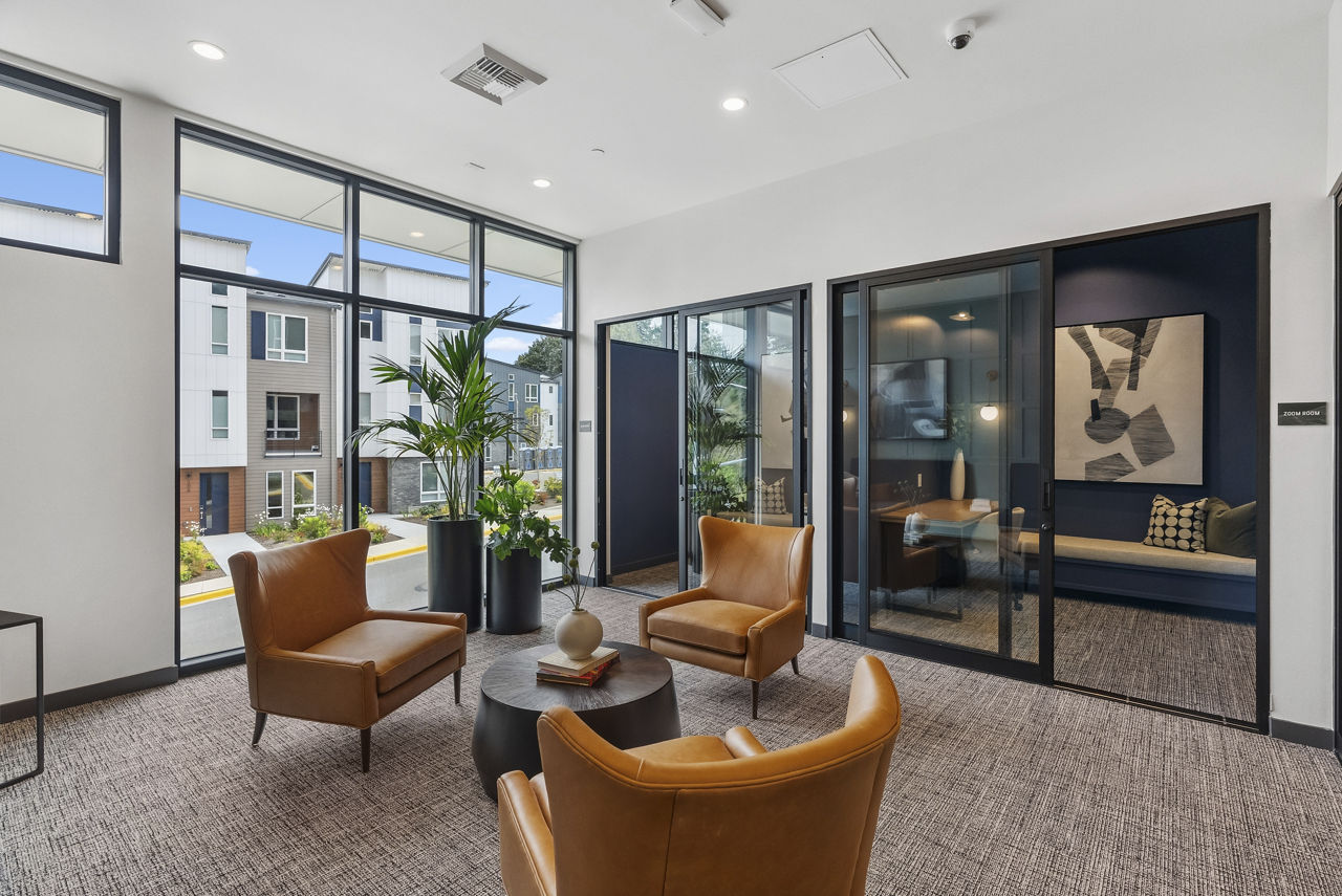 Lobby at Cru At Willows (4 of 4)