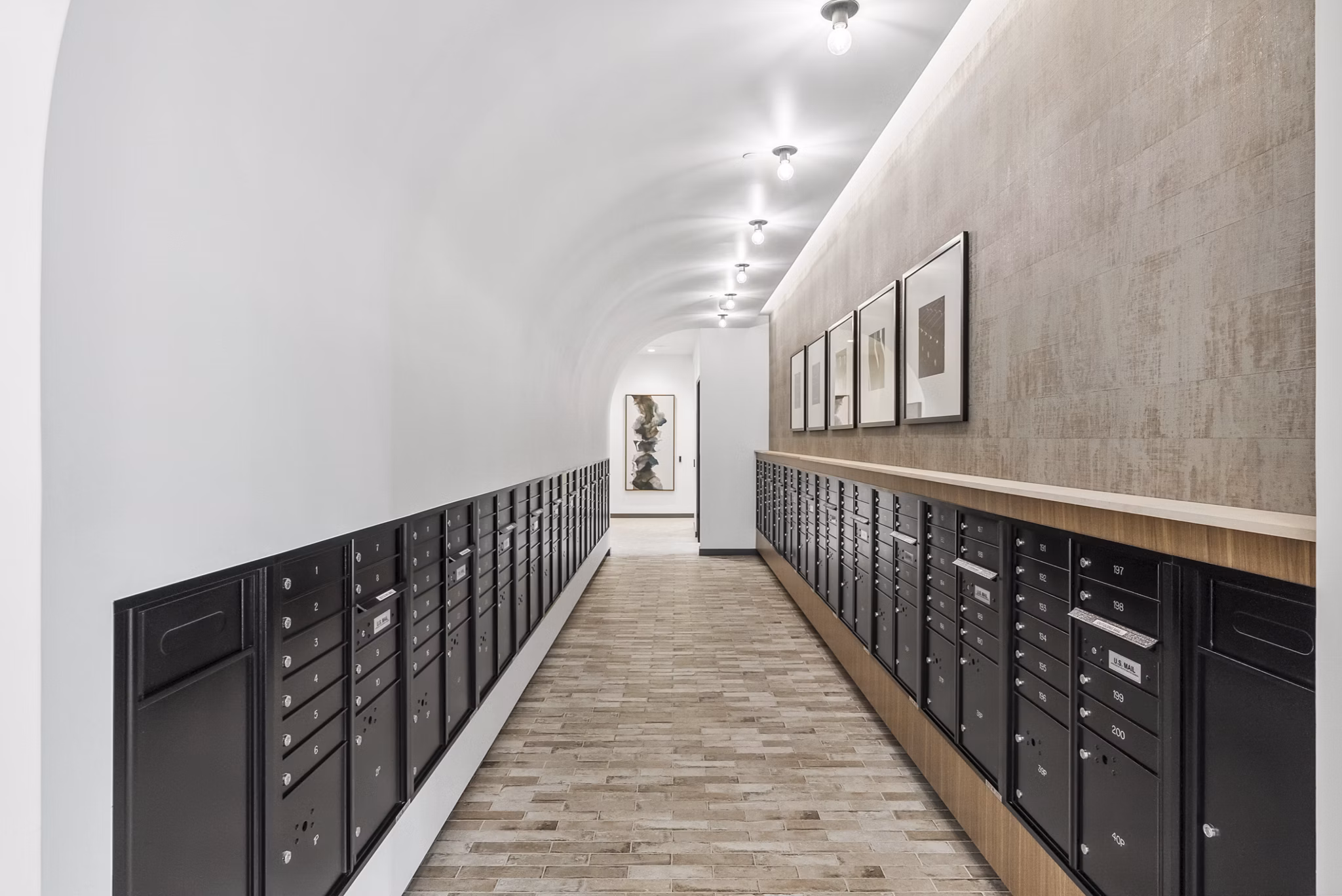 Mail Room at Cru at Willows Apartments
