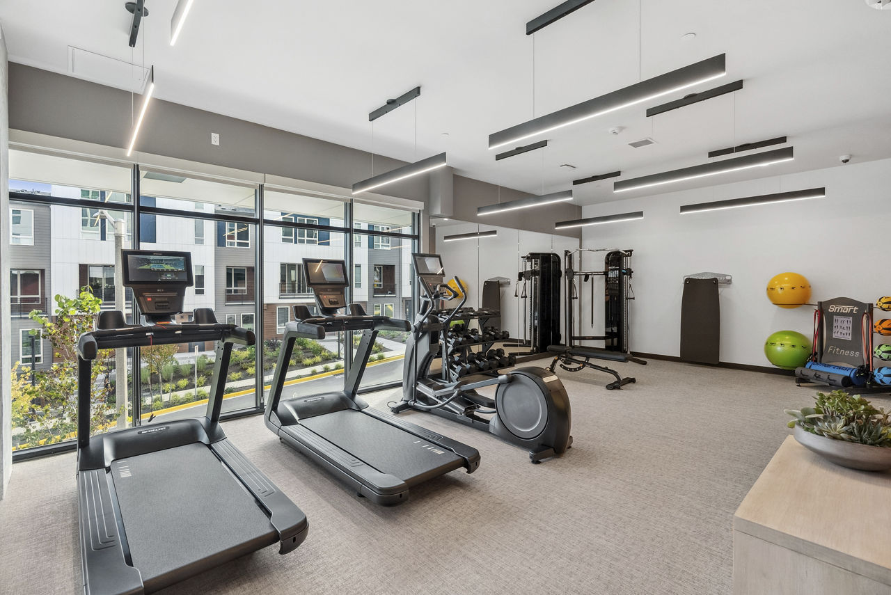 Gym at Cru At Willows