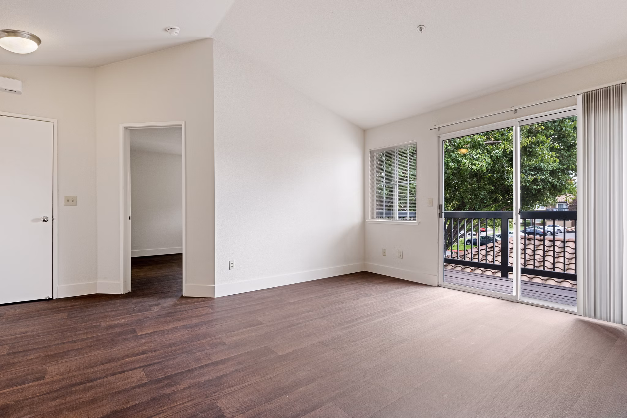 living room at La Vina Apartments