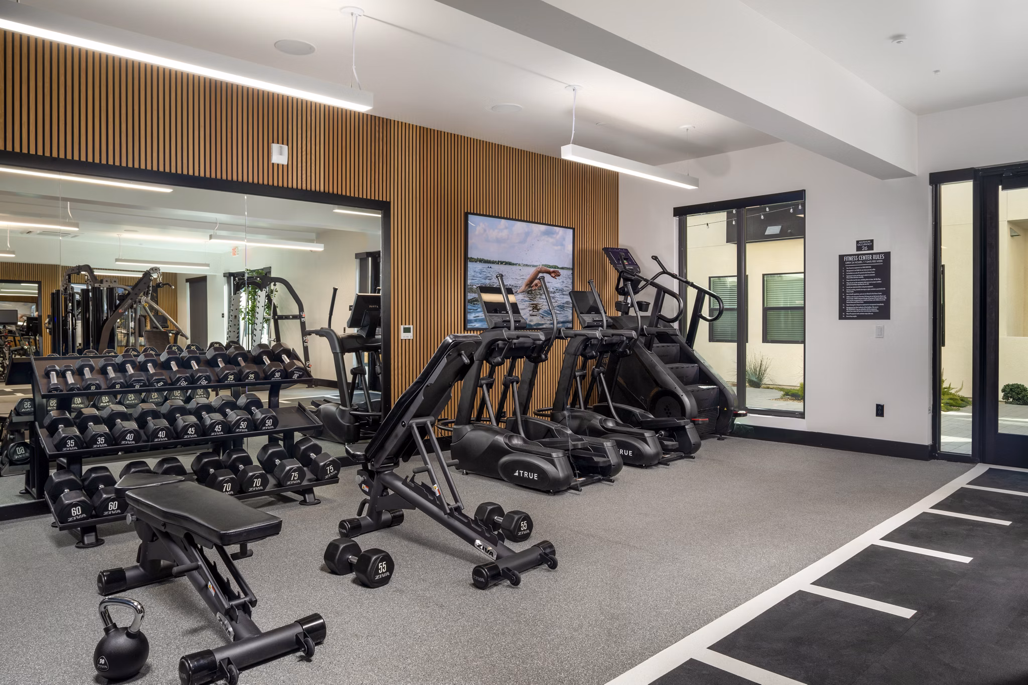 Fitness Center at Sisal Apartments
