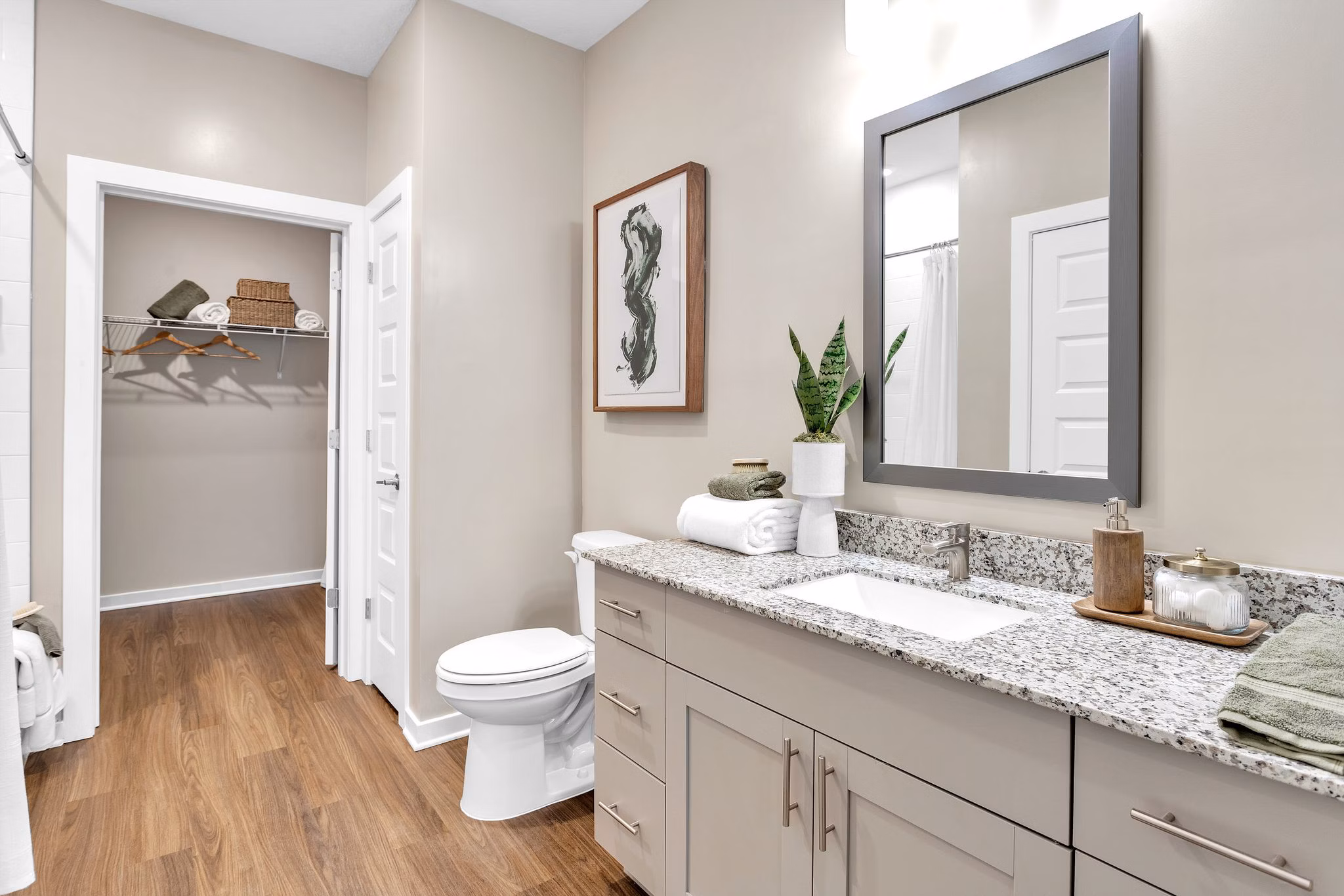 bathroom at Rise Nocatee Apartments 