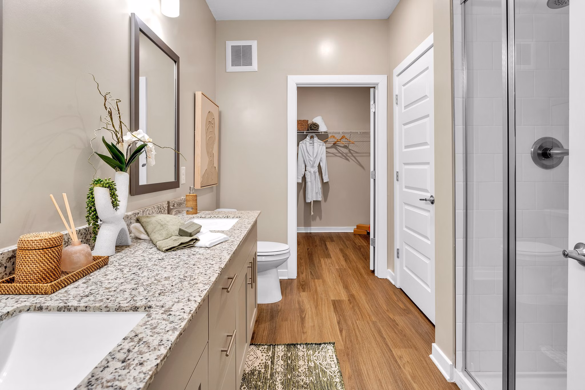 bathroom at Rise Nocatee Apartments 