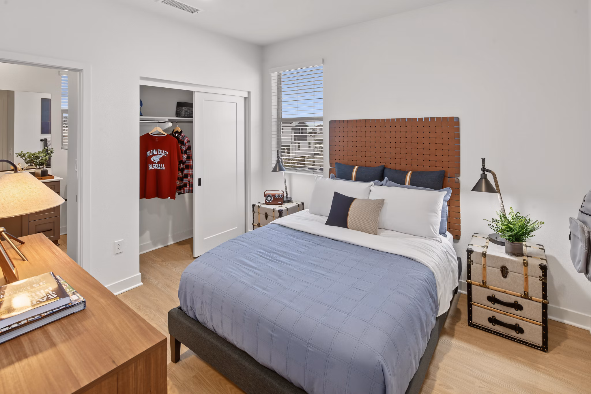 Bedroom at Haven Apartments