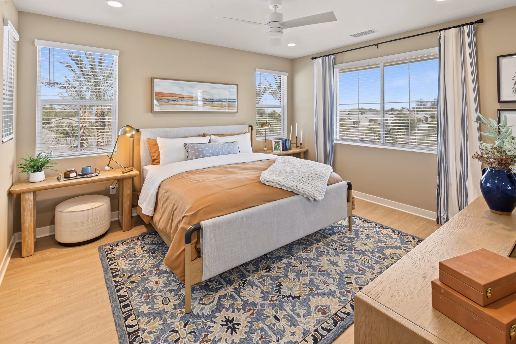 Bedroom at Haven Apartments