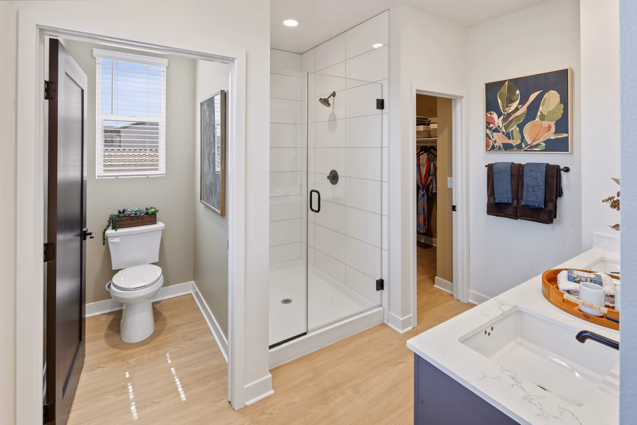 Bathroom at Haven Apartments