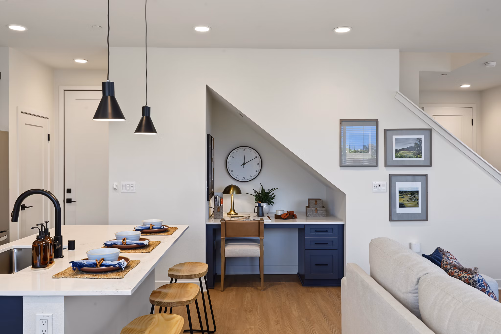 Kitchen at Haven Apartments