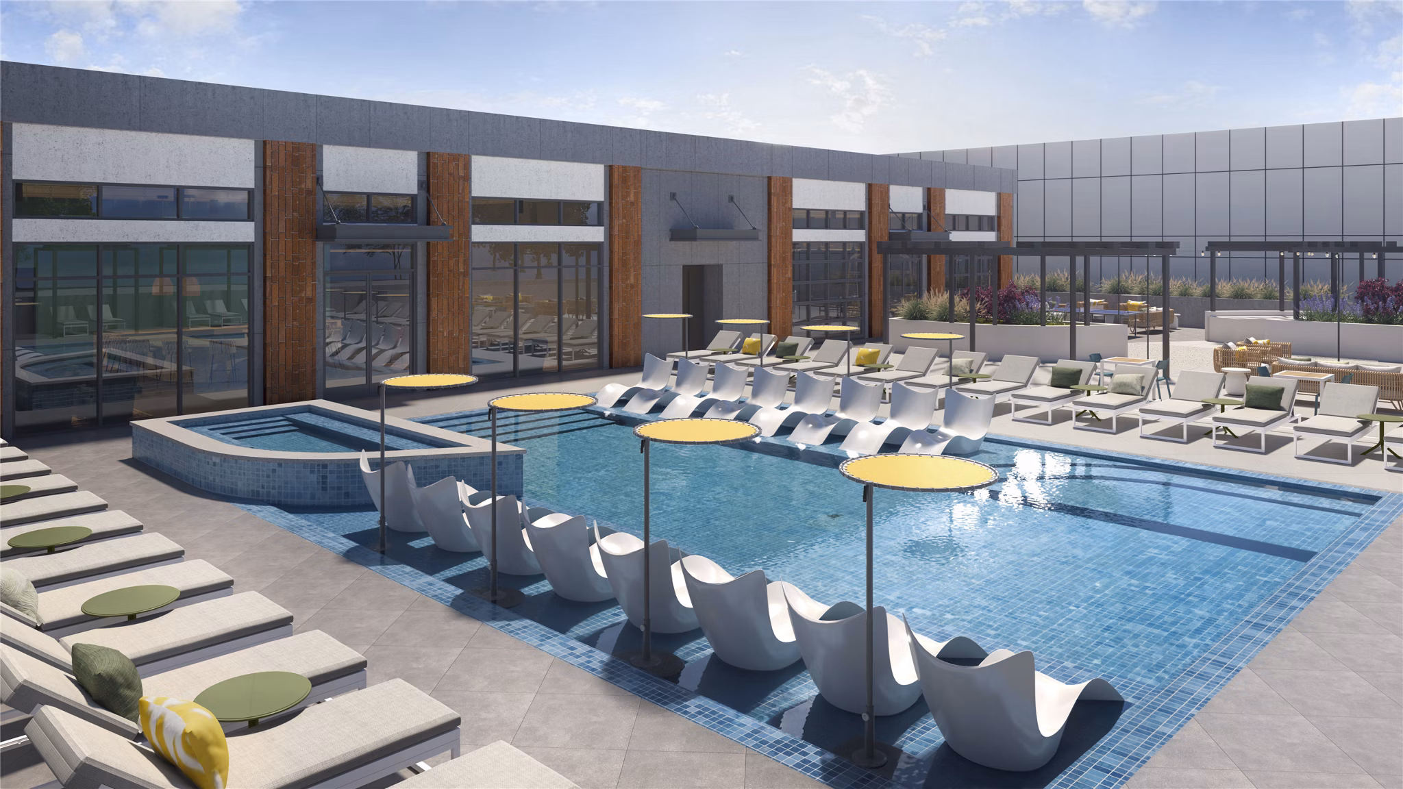 rendering at Monterra Apartments