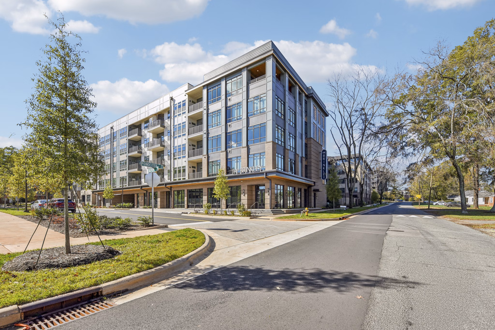 exterior at The Brinkley at The Edge Apartments
