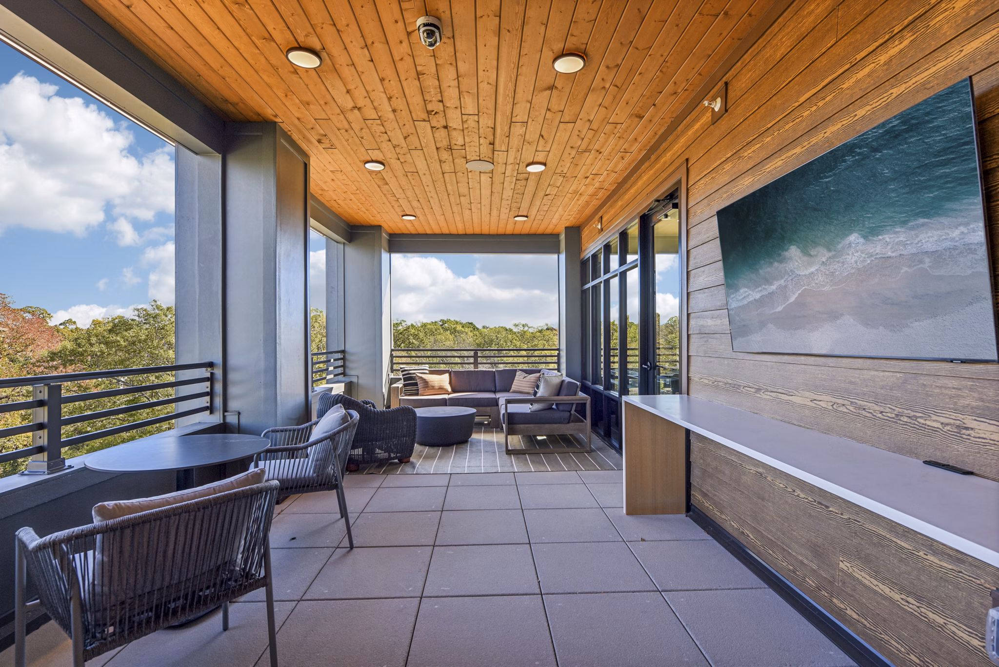 clubhouse at The Brinkley at The Edge Apartments