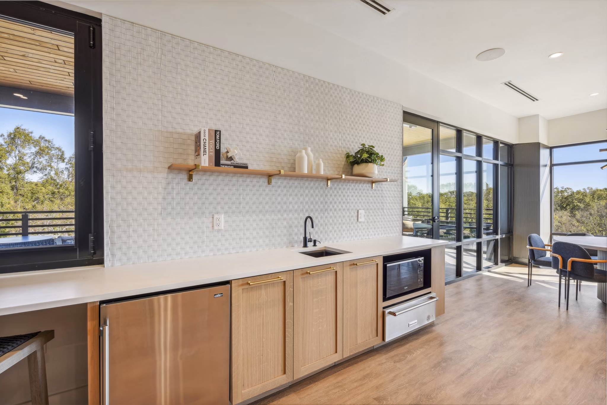 clubhouse at The Brinkley at The Edge Apartments