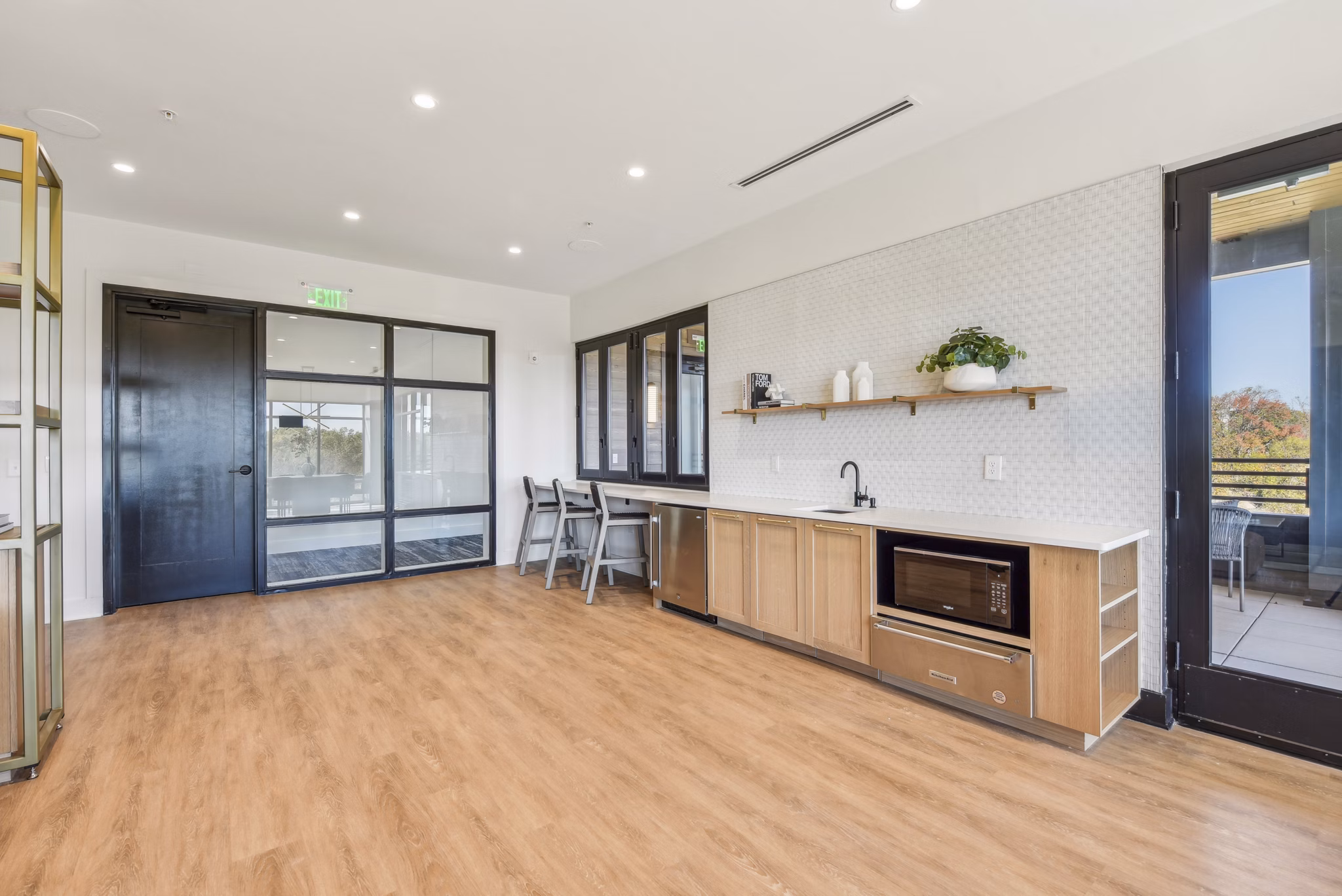 clubhouse at The Brinkley at The Edge Apartments