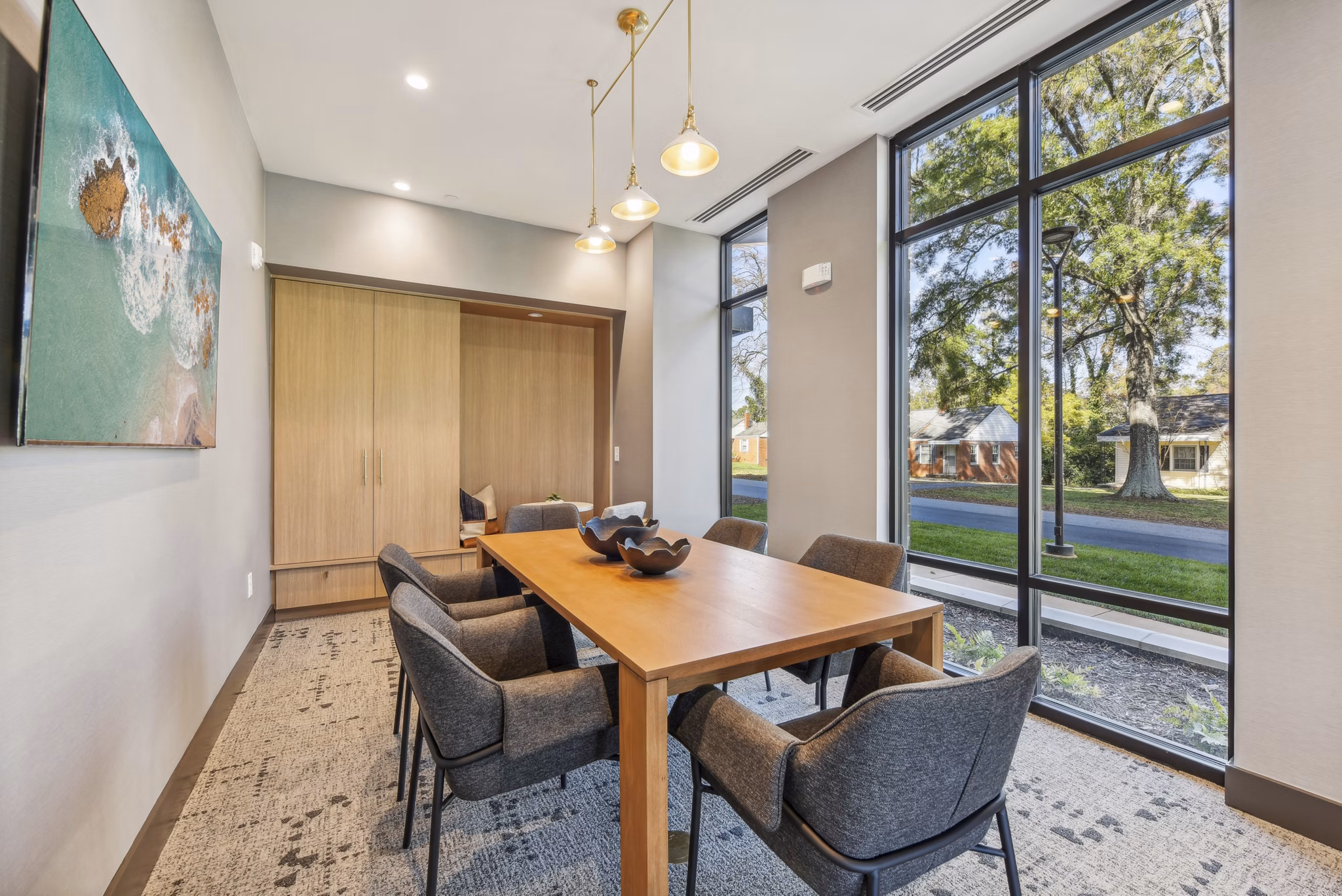 clubhouse at The Brinkley at The Edge Apartments