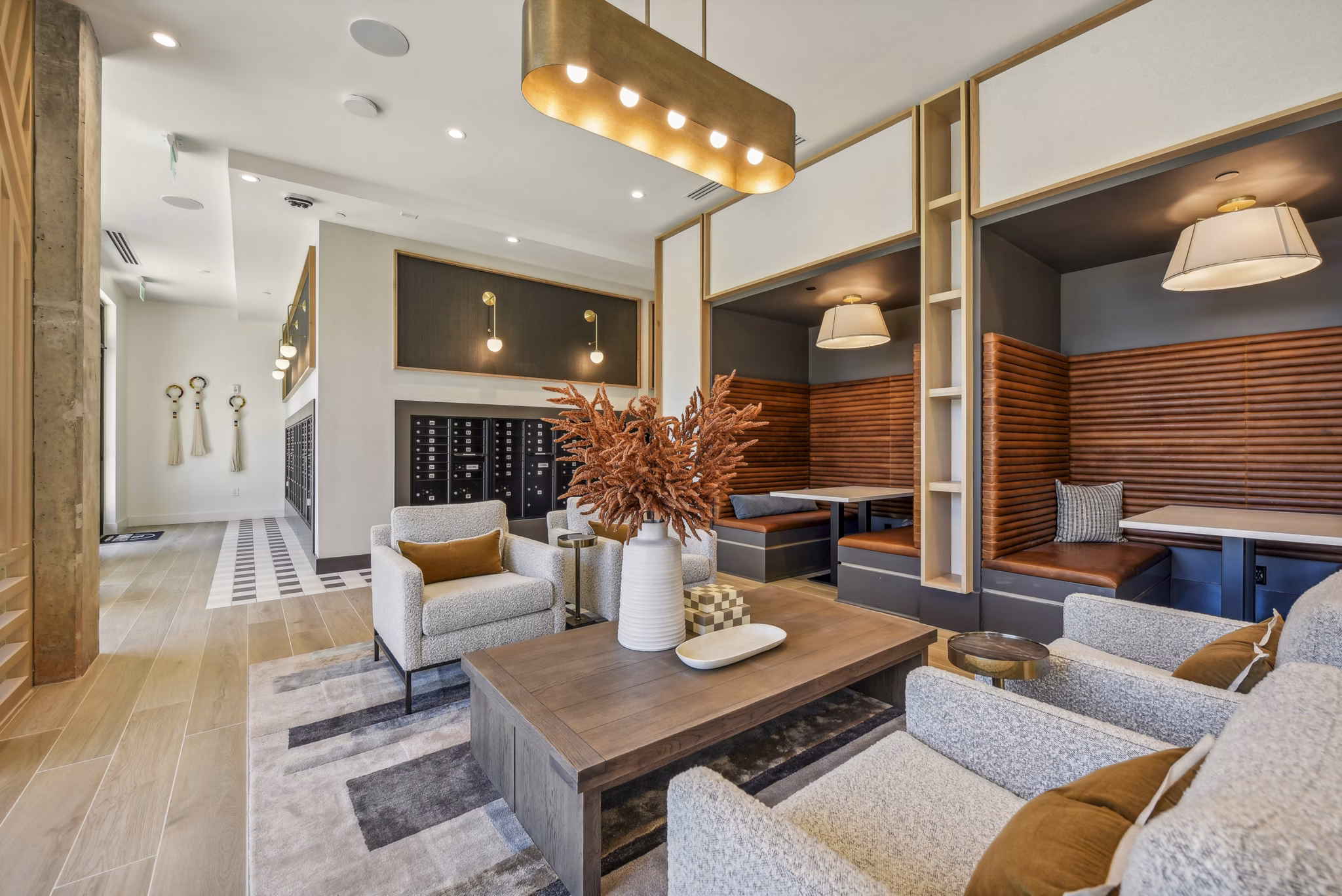clubhouse at The Brinkley at The Edge Apartments
