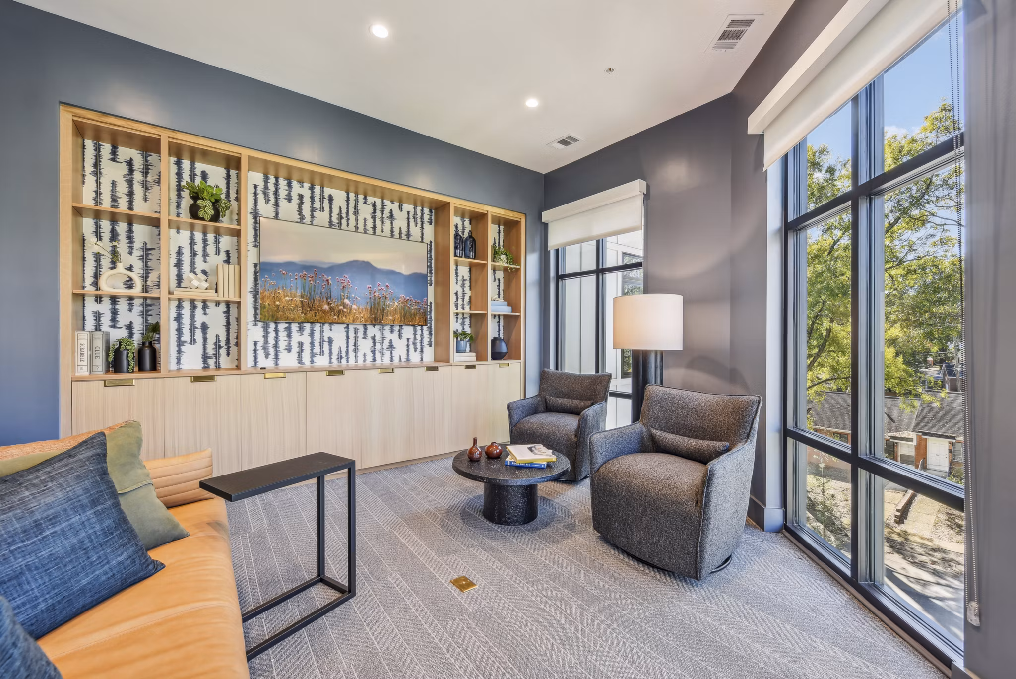 clubhouse at The Brinkley at The Edge Apartments
