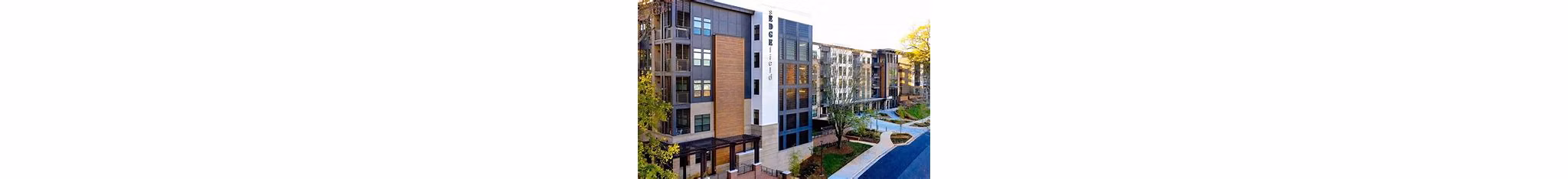 exterior at The Edge Apartments