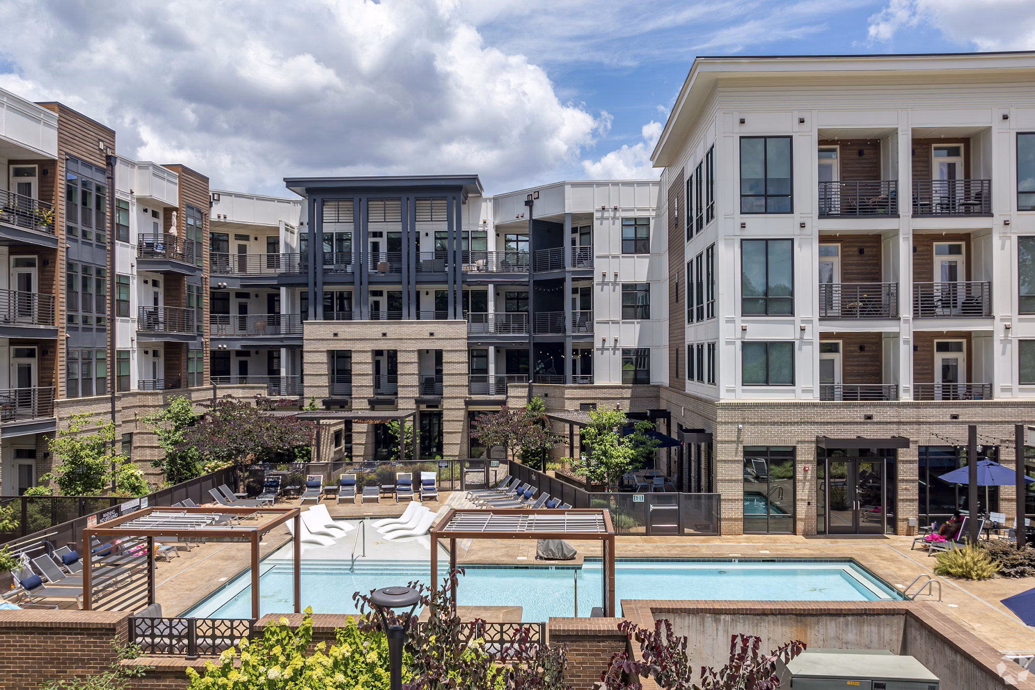 pool at The Edge Apartments
