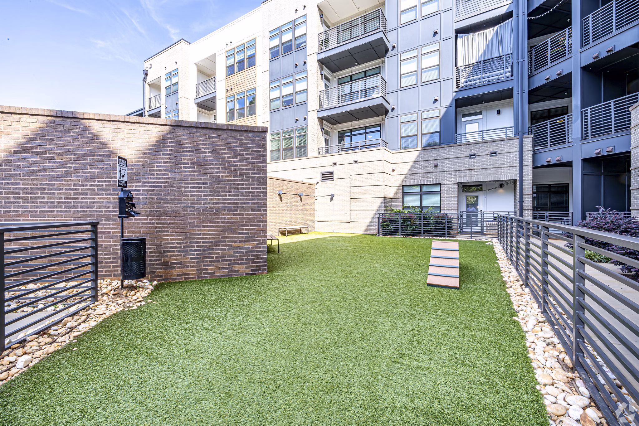 dog park at The Edge Apartments