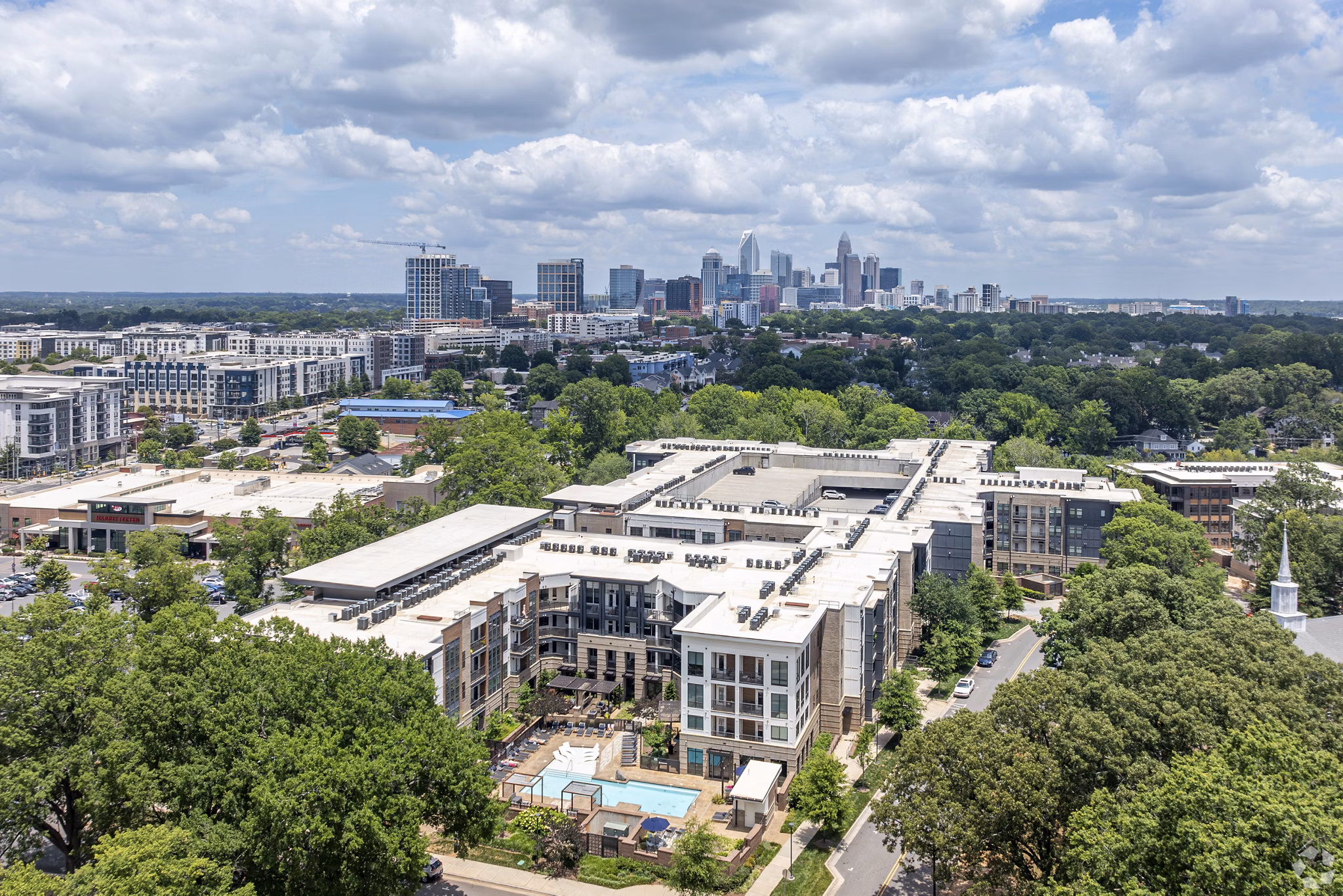 view at The Edge Apartments
