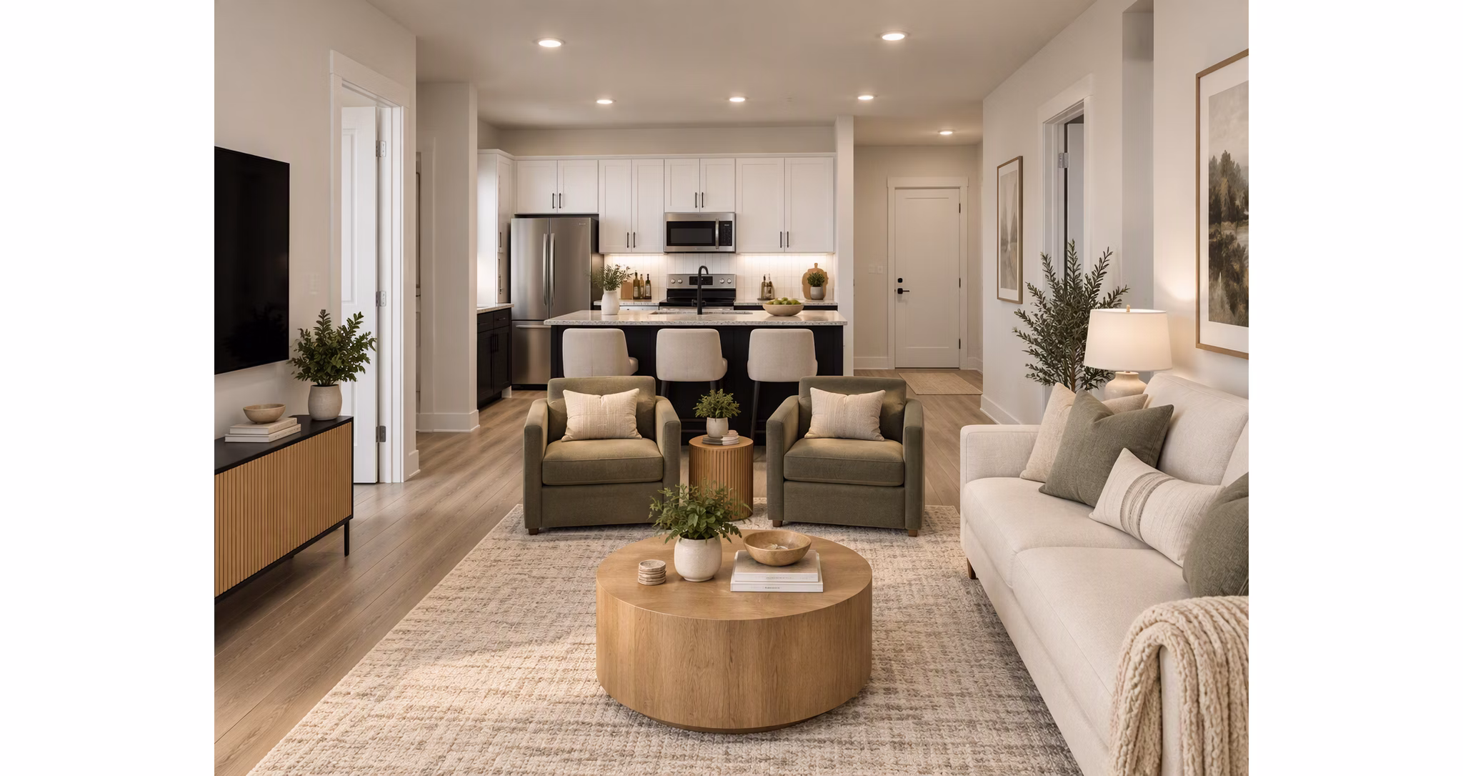 rendering at Elizabeth Commons Apartments