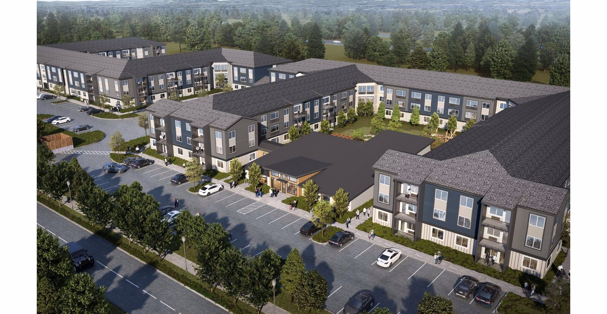 Rendering for Broadstone Walnut Grove Apartments