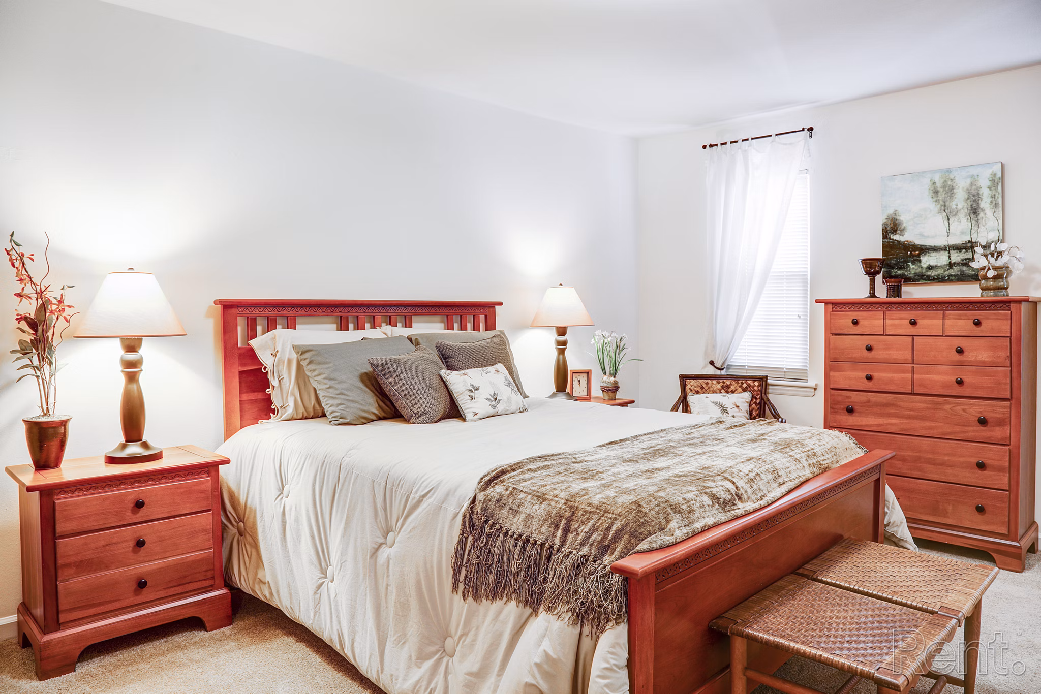bedroom at Elmhurst at Sedgefield Apartments