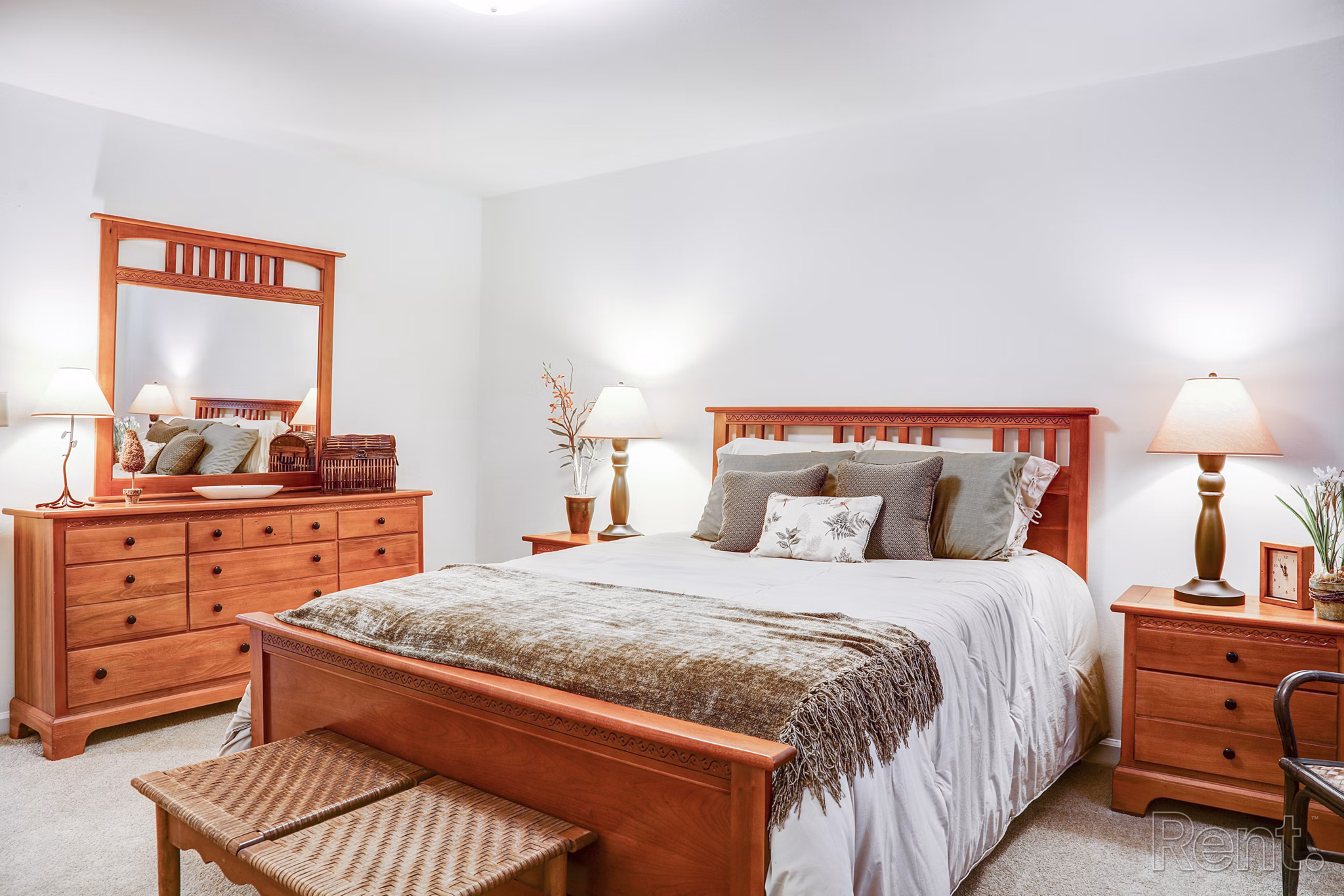 bedroom at Elmhurst at Sedgefield Apartments