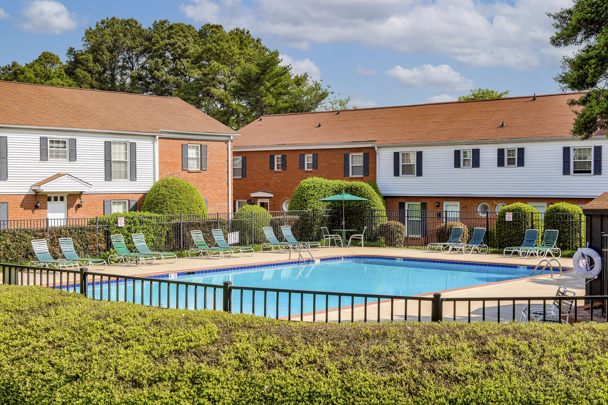 pool at Elmhurst at Sedgefield Apartments
