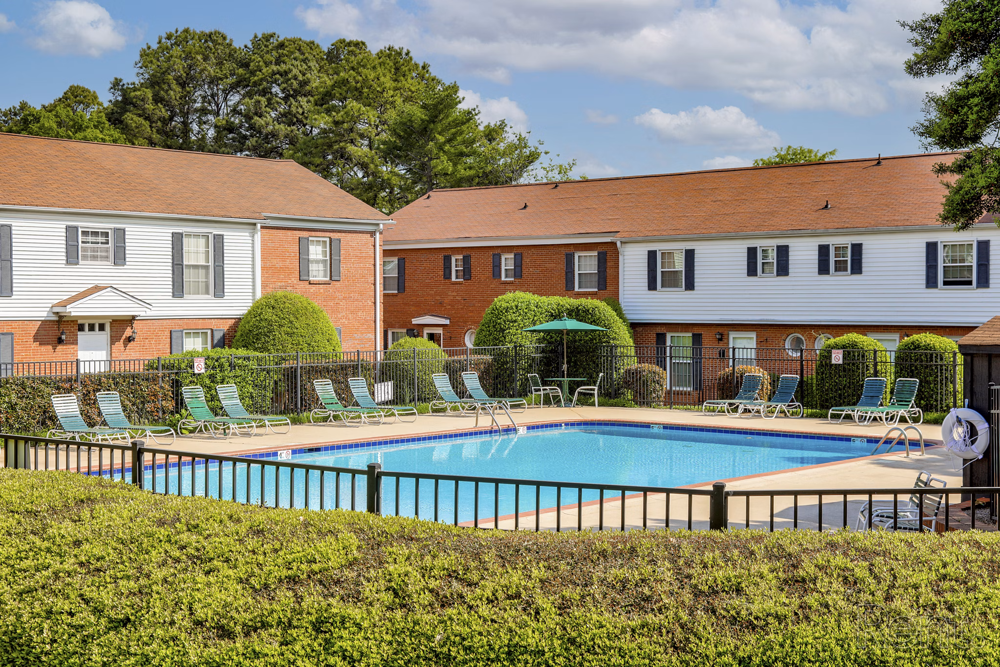 pool at Elmhurst at Sedgefield Apartments