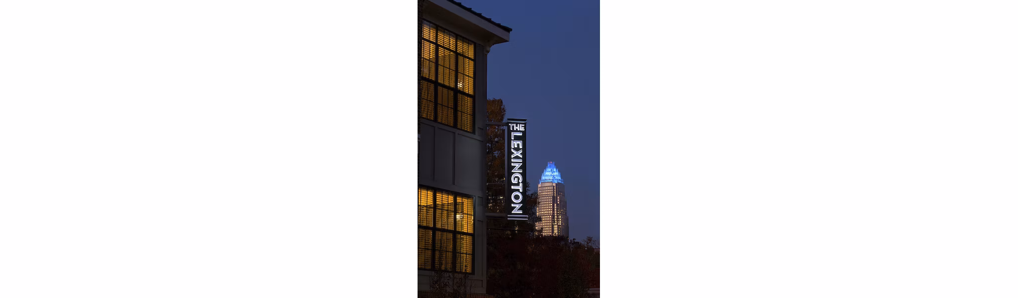 exterior at The Lexington Dilworth Apartments