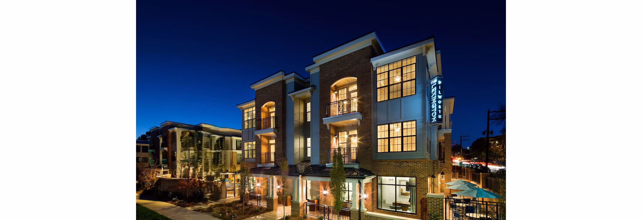 exterior at The Lexington Dilworth Apartments