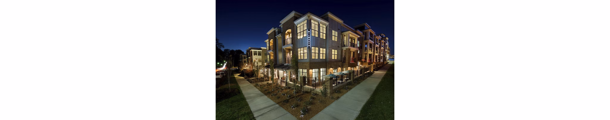 exterior at The Lexington Dilworth Apartments