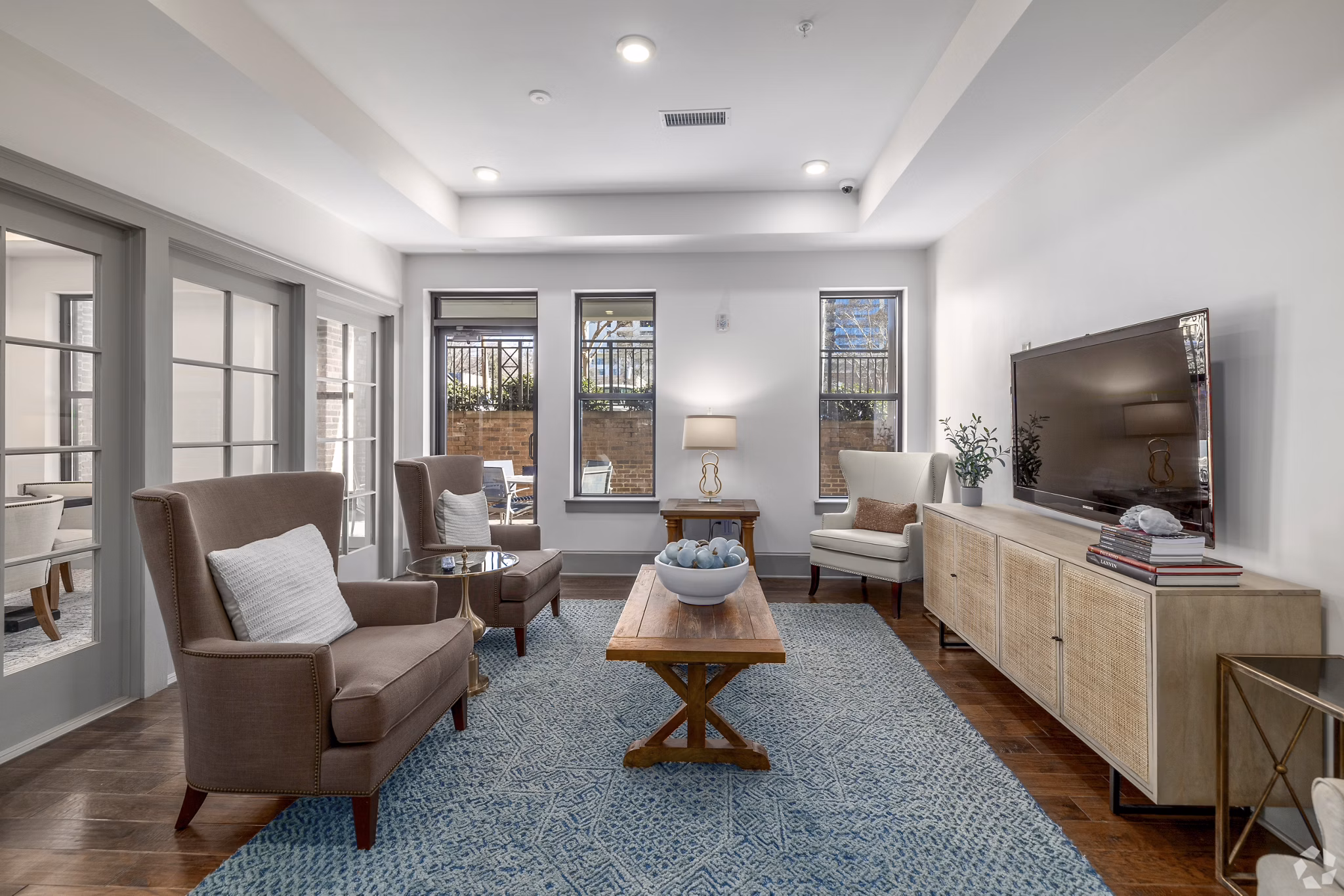 clubhouse at The Lexington Dilworth Apartments