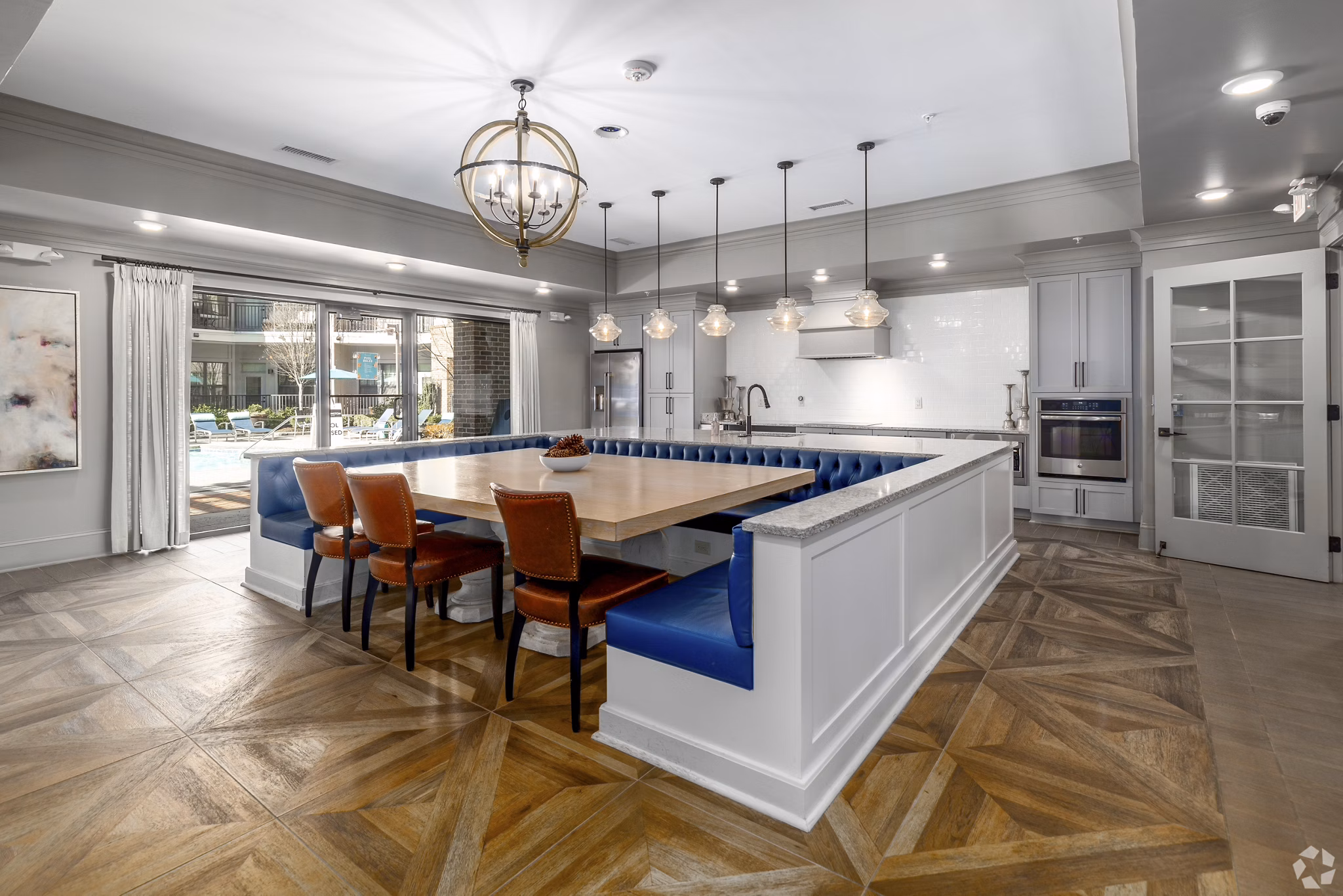 clubhouse at The Lexington Dilworth Apartments