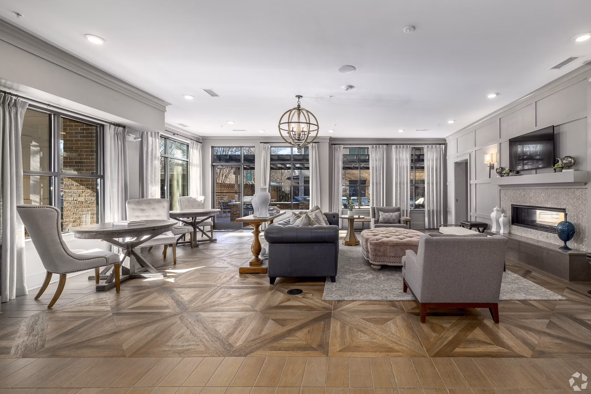 clubhouse at The Lexington Dilworth Apartments