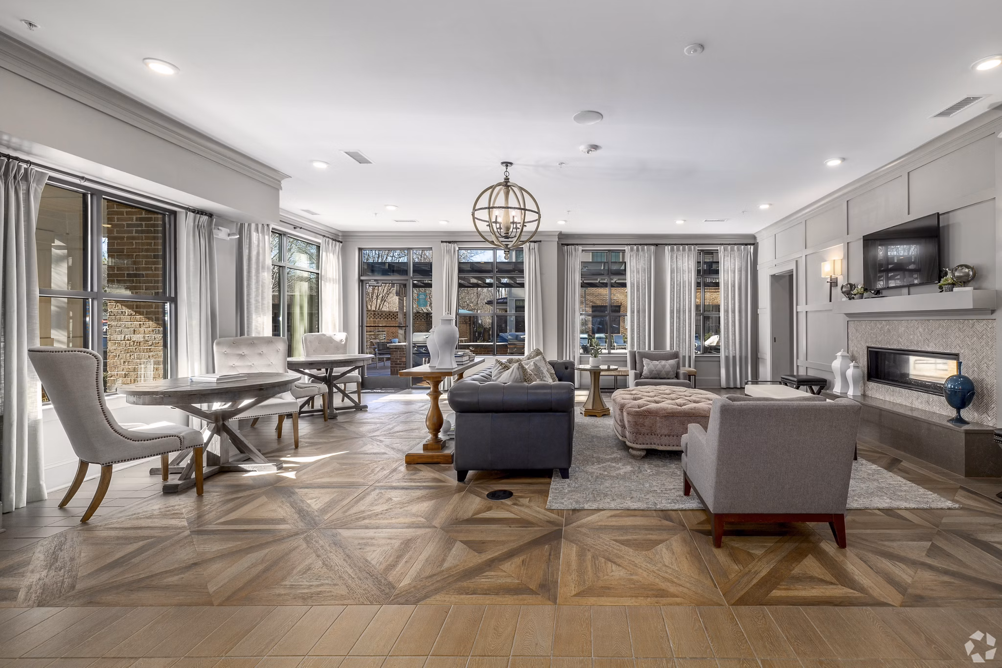 clubhouse at The Lexington Dilworth Apartments