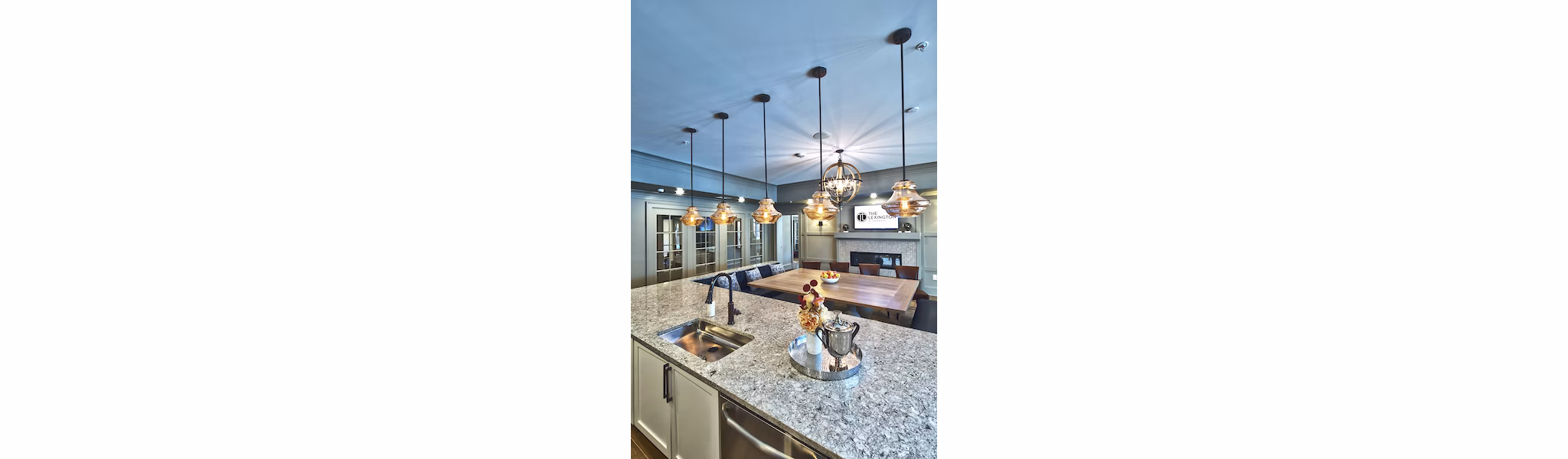 clubhouse at The Lexington Dilworth Apartments